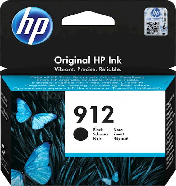 HP 912 Black ~300str.3YL80AE