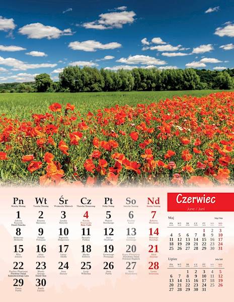 Kalendarz wieloplanszowy