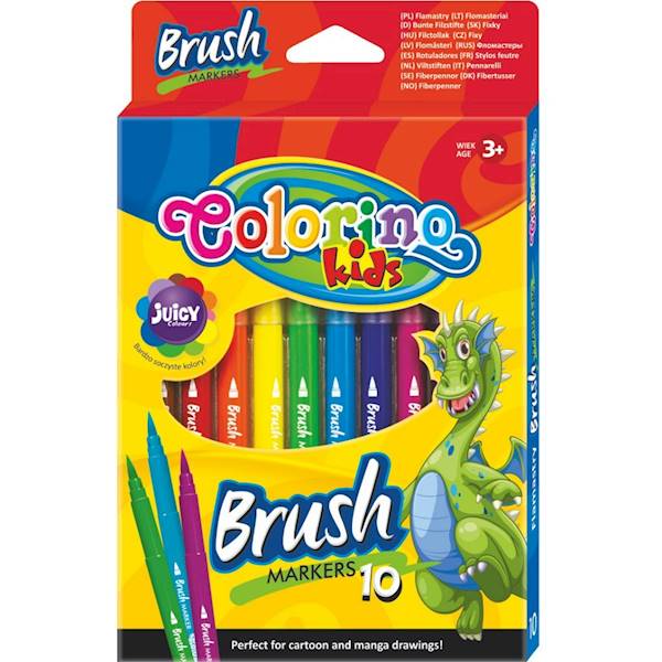 Mazaki artystyczne BRUSH markers Colorino