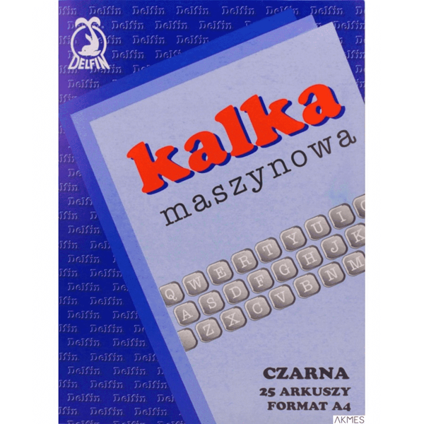 Kalka maszynowa A4/25ark DELFIN