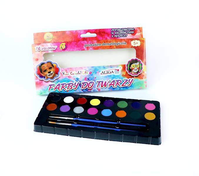 Farby do malowania twarzy