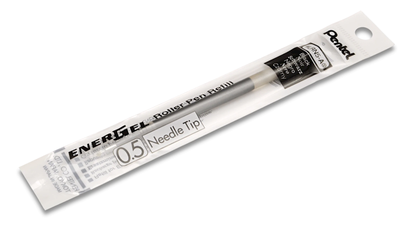 Wkład c Pentel EnerGel LRN5 do  BLN105 0,5 czarny