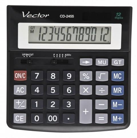 Kalkulator VECTOR CD-2455