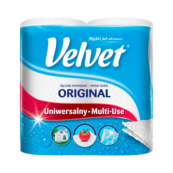 Ręcznik pap. 2szt VELVET
