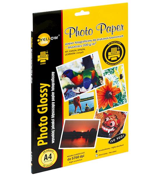 Papier FOTO A4/200g 20ark KW Glossy