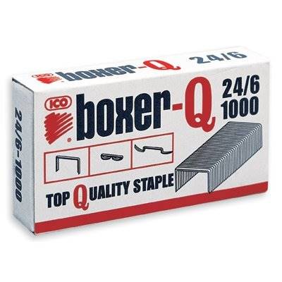Zszywki 24/6 BOXER