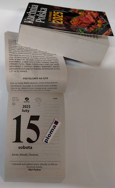 Kalendarz ZDZIERAK 