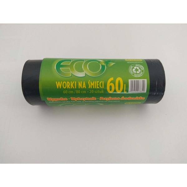Worki na śmieci  60L 