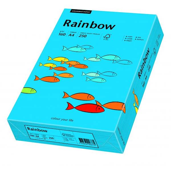 Papier RAINBOW A4/160g (88) c.nieb