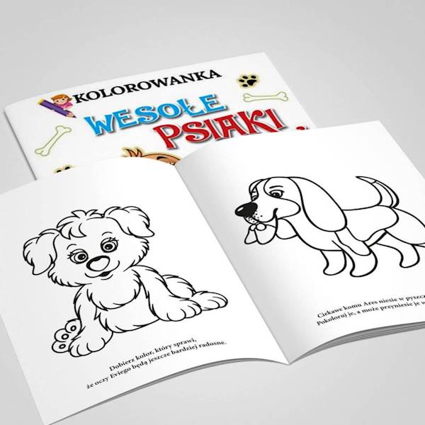Kolorowanka ANIMALS PSY