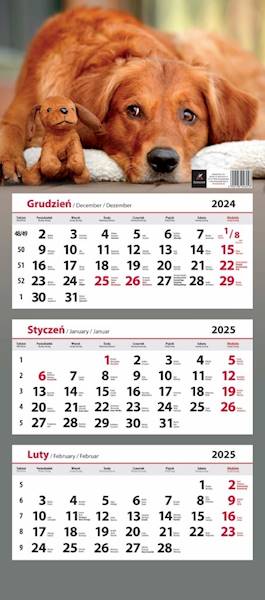 Kalendarz trójdzielny 
