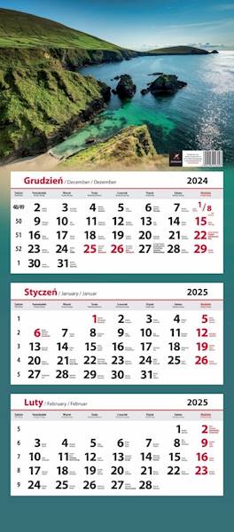 Kalendarz trójdzielny 