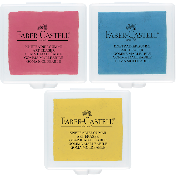 Gumka FABER-CASTELL chlebowa mix kolorów 