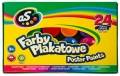 Farby plakatowe 24 kol. AS