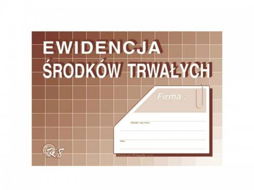 Ewidencja środków trwałych A5 K-8