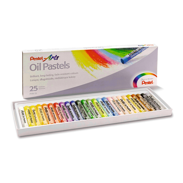 Pastele olejowe PENTEL 25 kol
