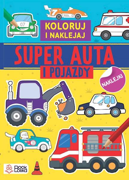 Kolorowanka A4 z naklejkami