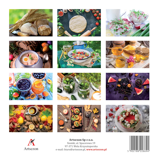 Kalendarz planszowy 33x33