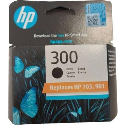 HP 300  Black ~ 200str CC640EE 