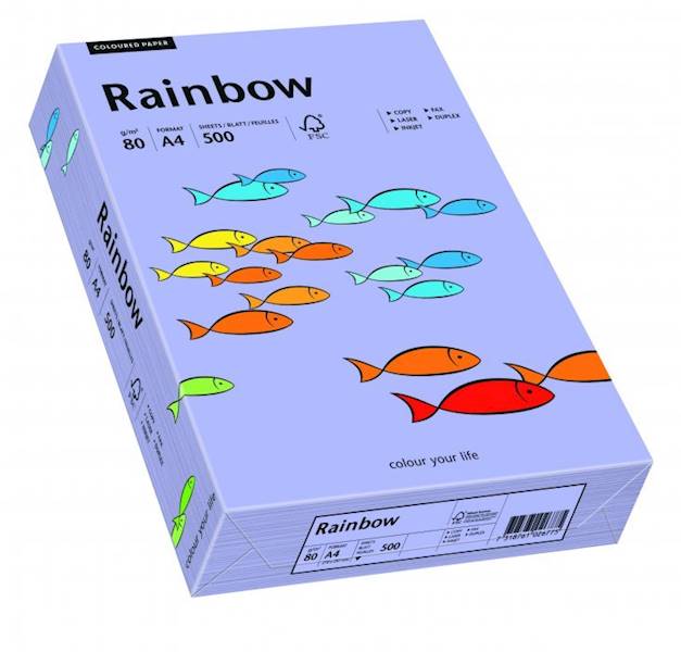 Papier  RAINBOW A4/ 80g (60) fiolet