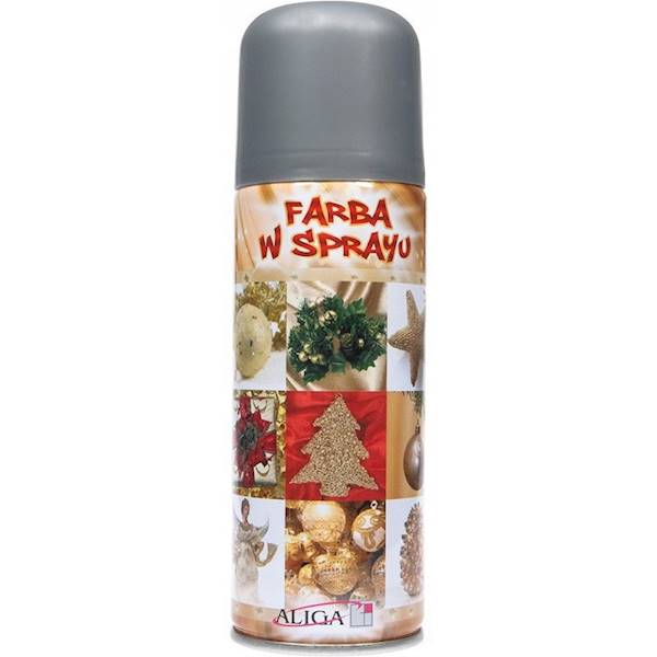 Farba w spray srebrna