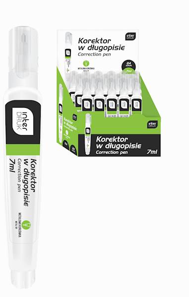 Korektor INTERDRUK Kc-03 7ml.