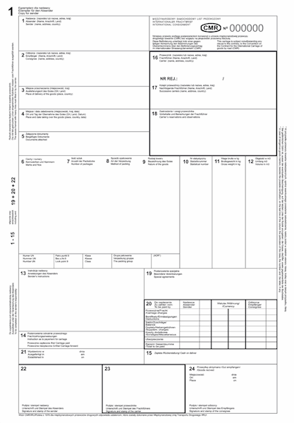 CMR A4 4-odcin numerowany S-3/4