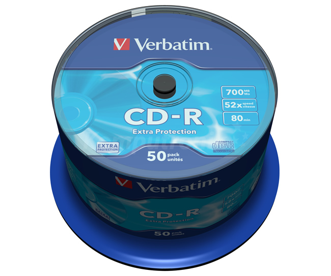 Verbatim CD-R 52x700MB/80min (50 szt.)