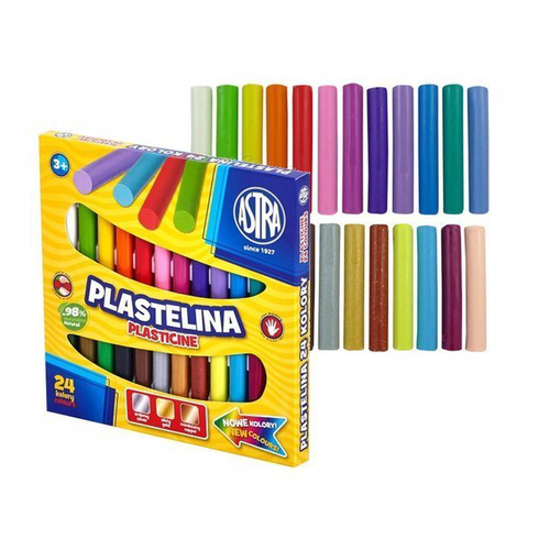 Plastelina 24 kol ASTRA 