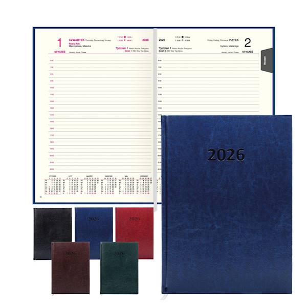 Kalendarz A4 książkowy