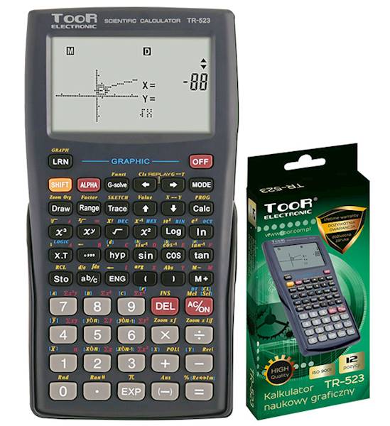 Kalkulator TOOR TR-523 graficzny naukowy