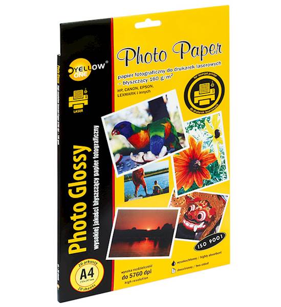 Papier FOTO A4/160g 20ark KW Glossy