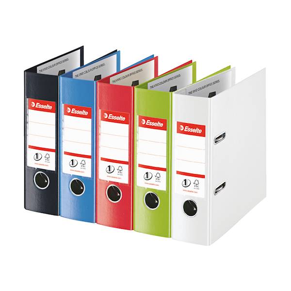 Segregator A5/75 ESSELTE VIVIDA 468630 czerwony