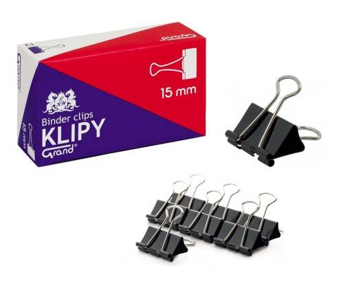 Klips 15mm 1op. (12szt.)
