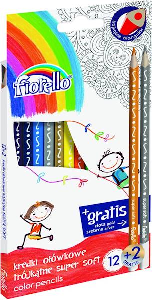 Kredki 12 kol. Fiorello