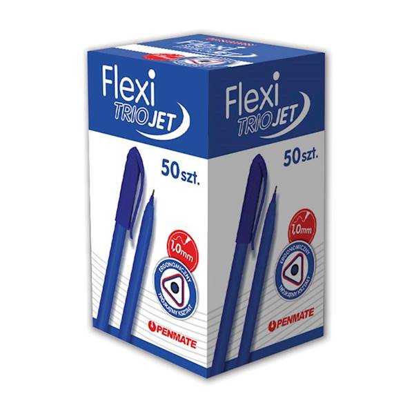 Długopis FLEXI TRIO JET 1.0 Penmate niebieski