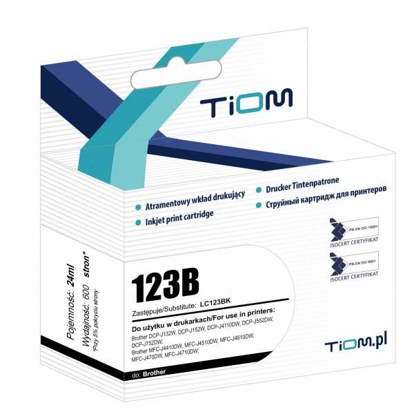 BROTHER LC 123BK czarny zamiennik