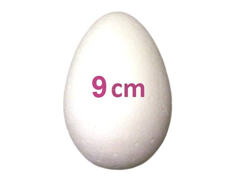 Ozdoby styropianowe Jaja  9cm