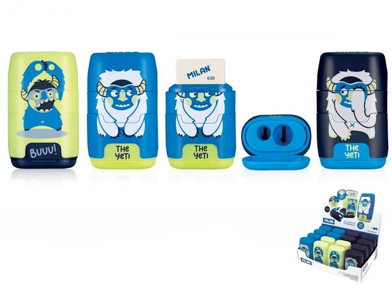 Temperówka MILAN II z gumką COMPACT YETI 