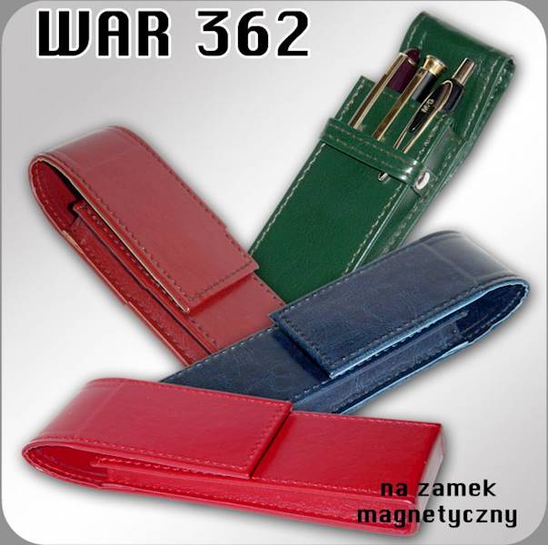 Piórnik etui na 3 długopisy WAR-362
