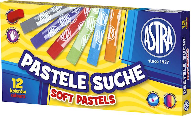 Pastele suche ASTRA 12 kol