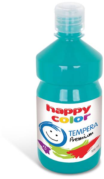 Farba HAPPY COLOR  500ml turkusowy nr 39