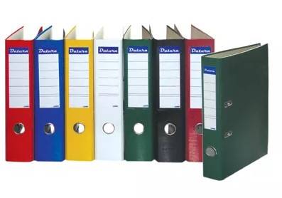 Segregator  A4/50 BANTEX/DATURA pomarańczowy 