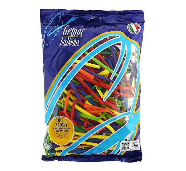 Balony ozdobne do modelowania 100 szt.