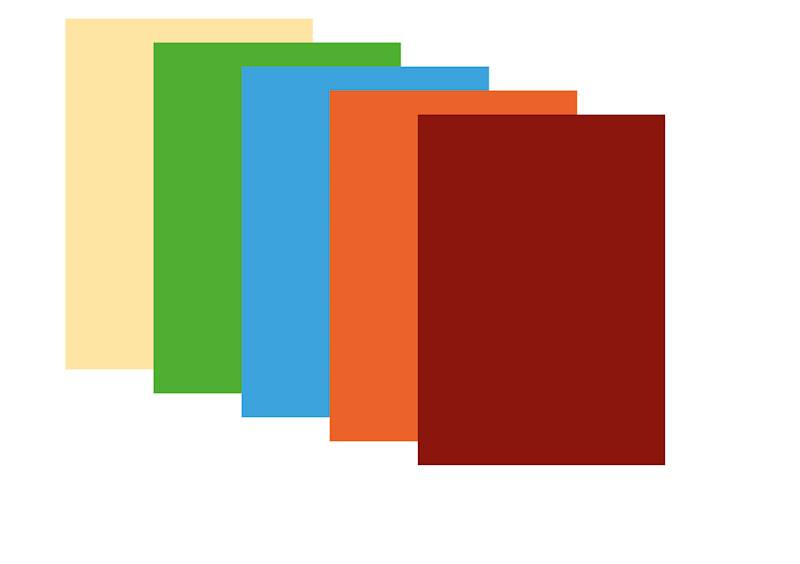 Papier ksero A4 mix/kolor inten 100ark INTERDRUK