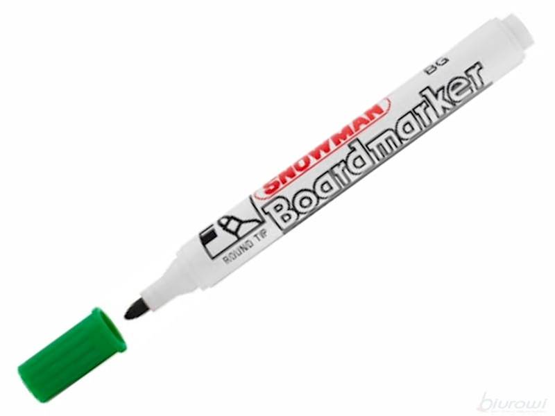 Marker SNOWMAN suchościeralny OK zielony