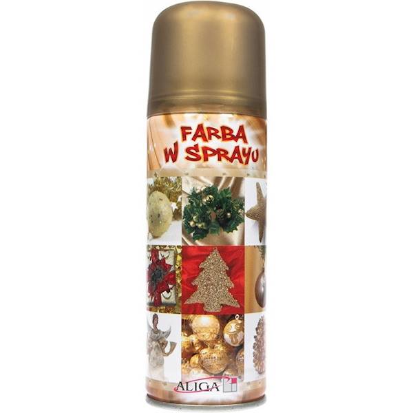 Farba w spray ZŁOTA