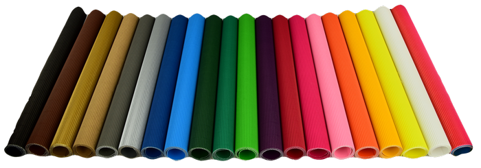 Tektura falista B2 50x70 żółta rolka