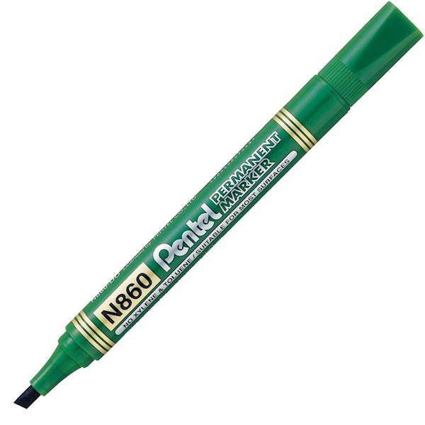 Marker PENTEL SC N860 permanent zielony