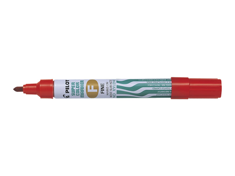 Marker PILOT MID-F 1szt OK czerwony